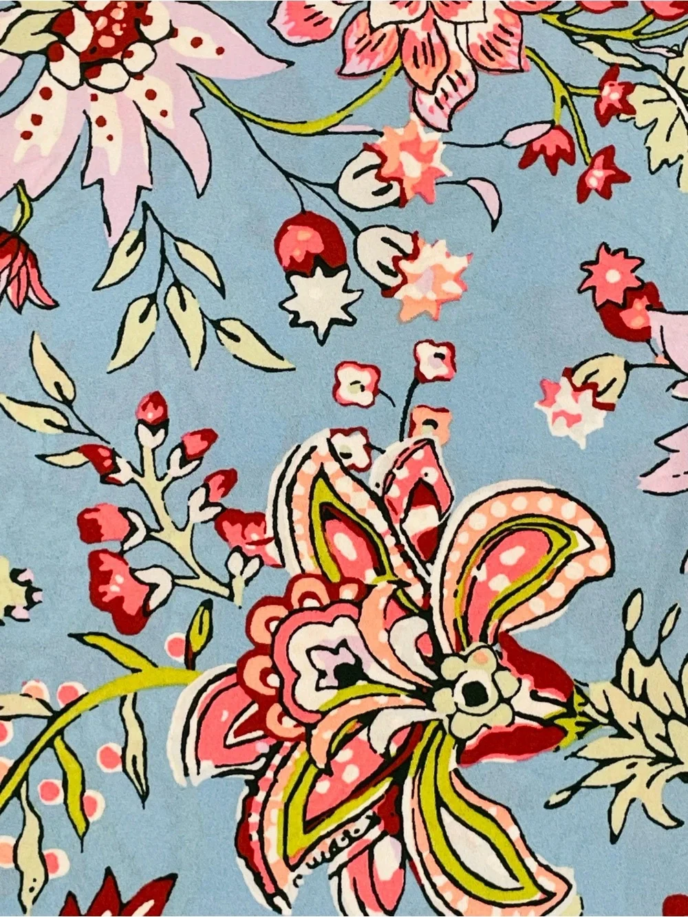 Ann Taylor Loft Floral Garden Puff Sleeve Feminine Cottagecore Blouse Top - XL